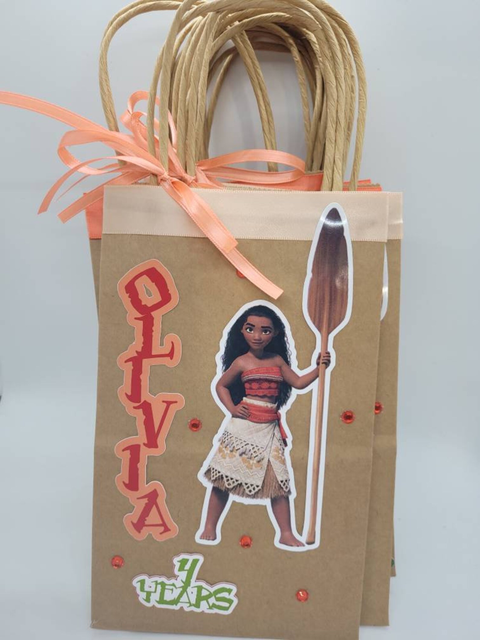 Moana Candybags Custom Moana goodie bags custom goodie bags Etsy