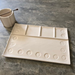 Personalized ceramic watercolor palette