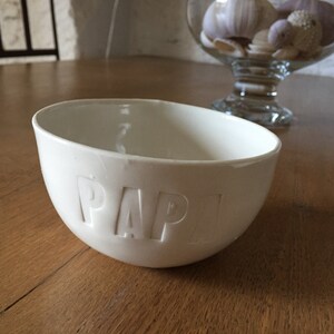 Bowl for PAPA with various inscriptions