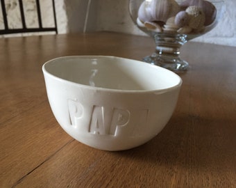 Bowl for DAD with various inscriptions