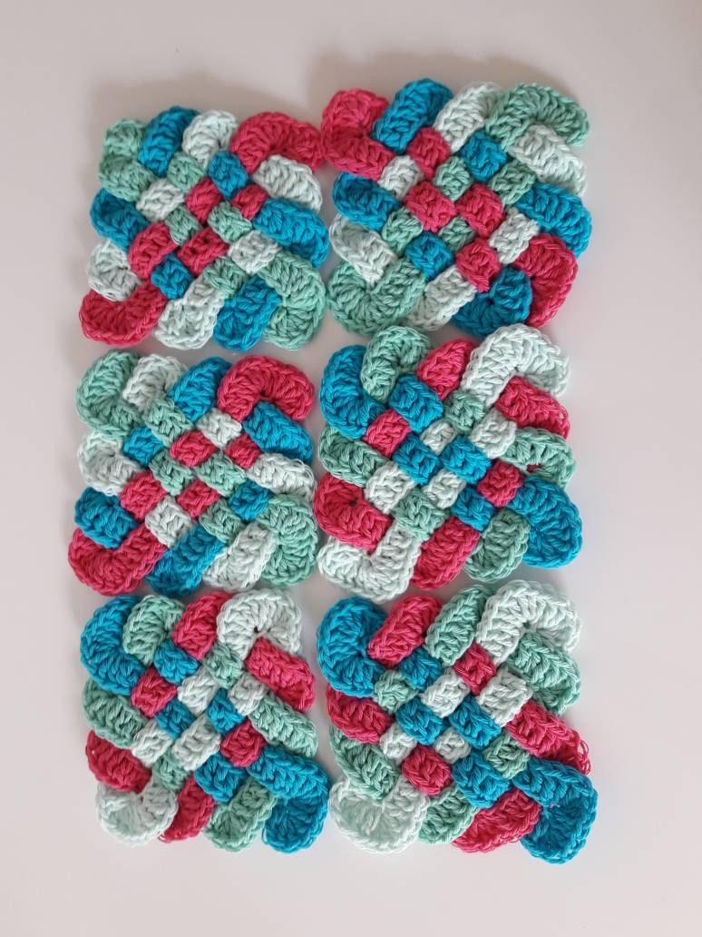 Magnifique Lot 6 Sous Verres, Thèmes Celtique