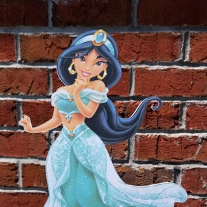 1 Disney Princess Jasmine Cake Topper or Centerpiece Pick