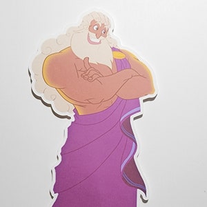 1 Zeus Cake Topper or Centerpiece Stick