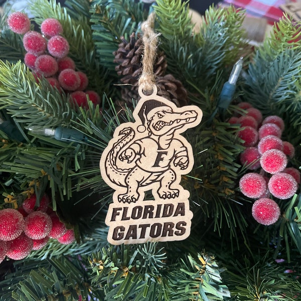 Florida Gator Christmas Etsy