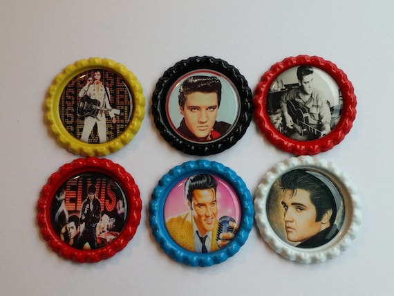 ELVIS PRESLEY Portachiavi Keychain Lets Face It Nuovo Ufficiale Metal Spinner Size One Size