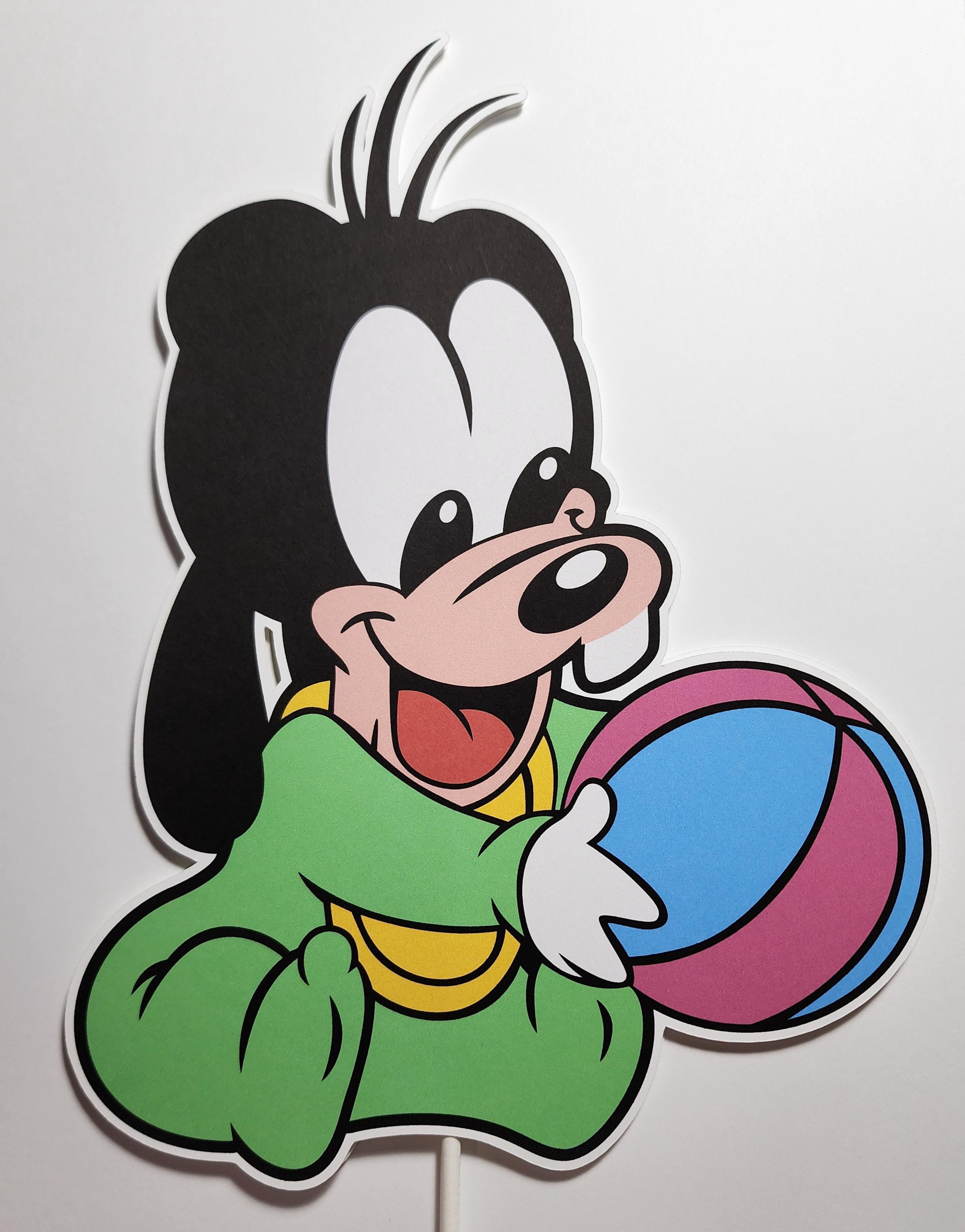 1 Disney Baby Goofy Cake Topper or Centerpiece Pick - Etsy, image size:2349x3000
