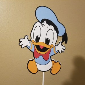 1 Disney Baby Donald Duck Cake Topper or Centerpiece Pick