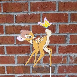 1 Disney Bambi Cake Topper or Centerpiece Pick