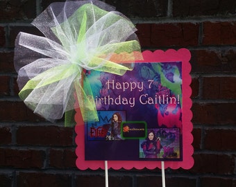 Disney Descendants themed Cake Topper or Centerpiece