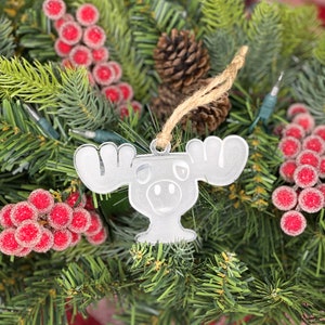 1 National Lampoons Christmas Vacation Moose Ornament - Free Shipping