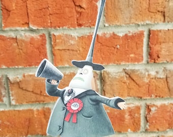 Nightmare Before Christmas Mayor Cake Topper or Centerpiece Pick - Halloween