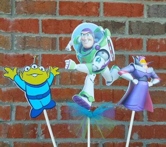 Juego de palillos para centros de mesa o adornos para tartas con