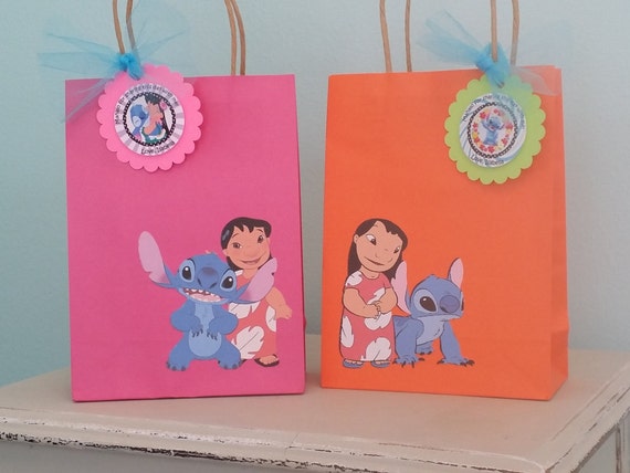 12 bolsas personalizadas para fiesta de cumpleaños de princesa y