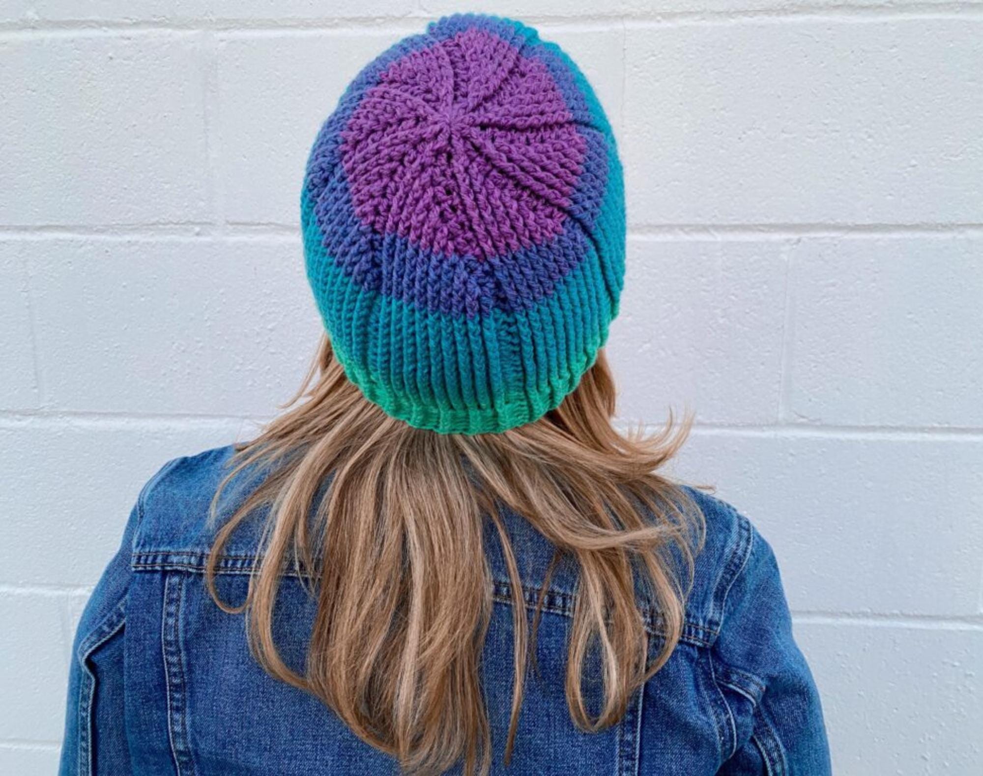 39 Beanie Hat Crochet Patterns: Upgrade Your Style Game Today! 5 Self Striping Crochet Beanie