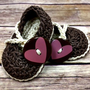 Sweetheart Baby Shoes Pattern