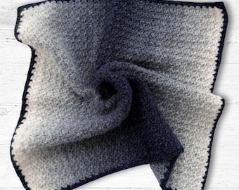 VIDEO Tutorial, Wattle Stitch Crochet Blanket Pattern, 8 SIZES, Crochet Pattern PDF, Bulky Blanket, Chunky Blanket, Wattle Stitch Throw