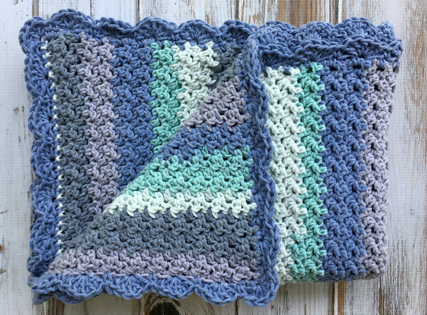 Hydrangea Baby Blanket Crochet