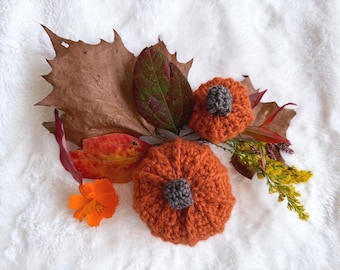 PATRÓN DE GANCHILLO + VIDEO, Patrón de calabaza de crochet con punto de barra, Decoración de calabaza, Calabaza de Halloween, Crochet de otoño, Calabaza de Acción de Gracias