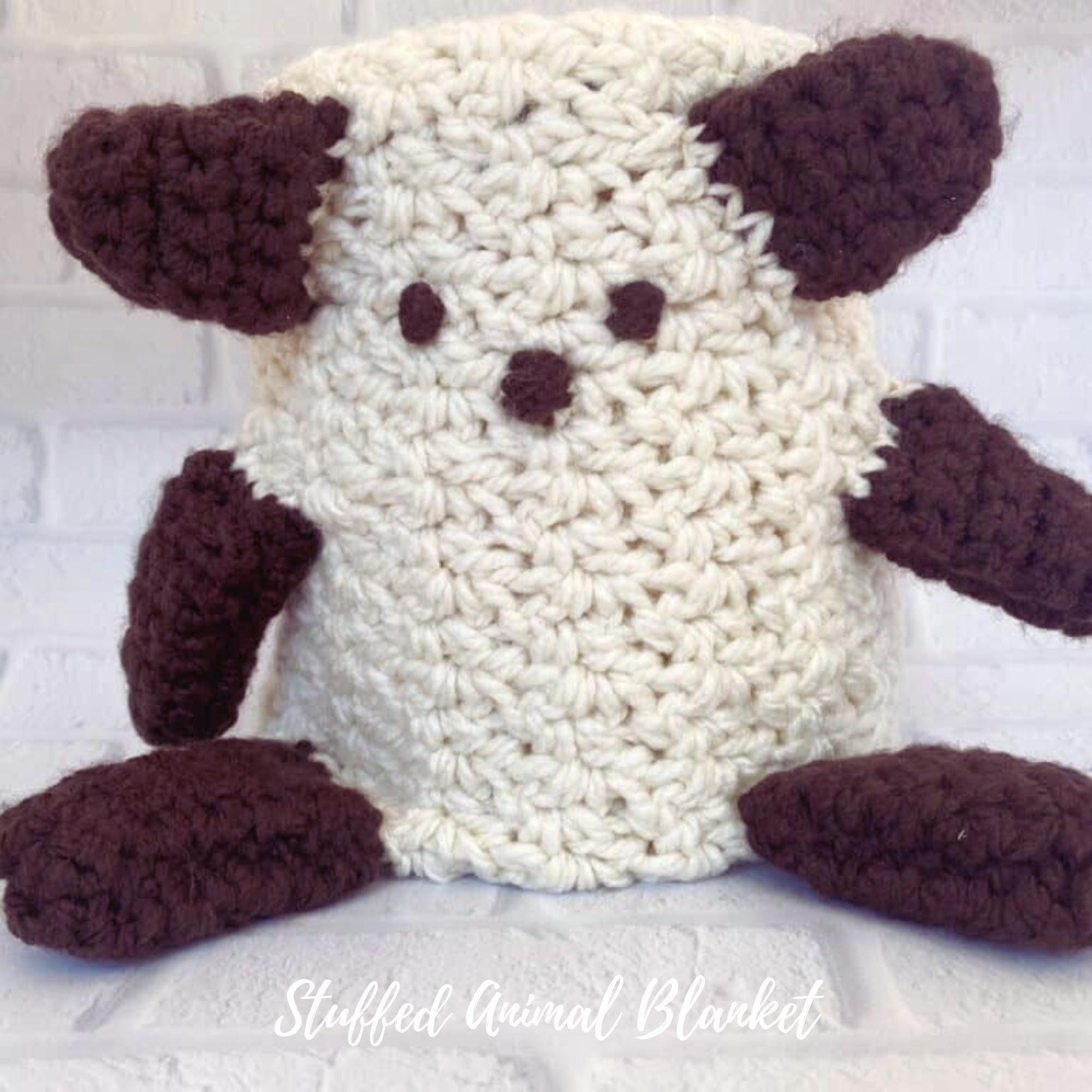 18 Animal Crochet Blanket Patterns You Have To See 6 Stuffed Animal Blanket