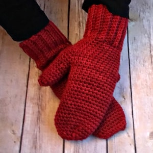 Basic Crochet Mittens, Crochet Mittens, Easy Pattern, Mitten Pattern, Crochet Mittens Pattern, Crochet Pattern