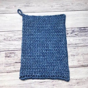 Double Thick Potholder Pattern, Crochet Pattern pdf, Cotton Pot Holder, Cozy Kitchen Decor, Housewarming Gift, DIY Hot Pad Pattern