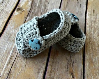 Button Baby Booties Crochet Pattern - Baby Booties Crochet Pattern - Beginner Crochet Pattern - Crochet Baby Gift