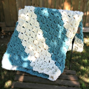 Quick and Easy Baby Blanket Pattern, C2C Crochet Baby Blanket, Baby Blanket Crochet Pattern, Instant Downloadable PDF crochet pattern