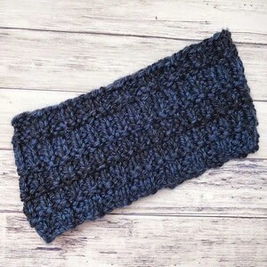 Simple Knit Cowl, Simple Infinity Scarf, Scarf In The Round, Chunky Knit Scarf, Hand Knit Cowl, Cowl Scarf Pattern, Infinity Scarf Pattern