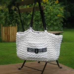 Buckle Bag Pattern, Large Crochet Tote Bag Pattern, Crochet Tote Pattern, Tote Bag Pattern, Instant Download PDF, Crochet Shoulder Bag
