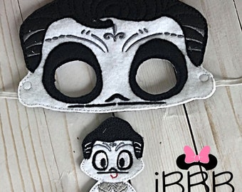 Coco, Ernesto inspired Mask & Finger Puppet