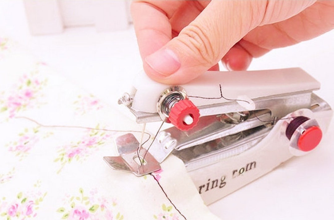 Mini Automatic Stitching DIY Hand Sewer Machine can be Used Indoors  Outdoors to Mend Torn Pockets