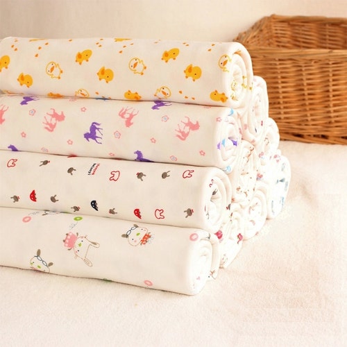 New Styles Natural Doublesided Knitting Baby Cotton Fabric / Etsy