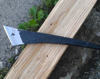 Cutting Kiridashi Japanese knife, marker.