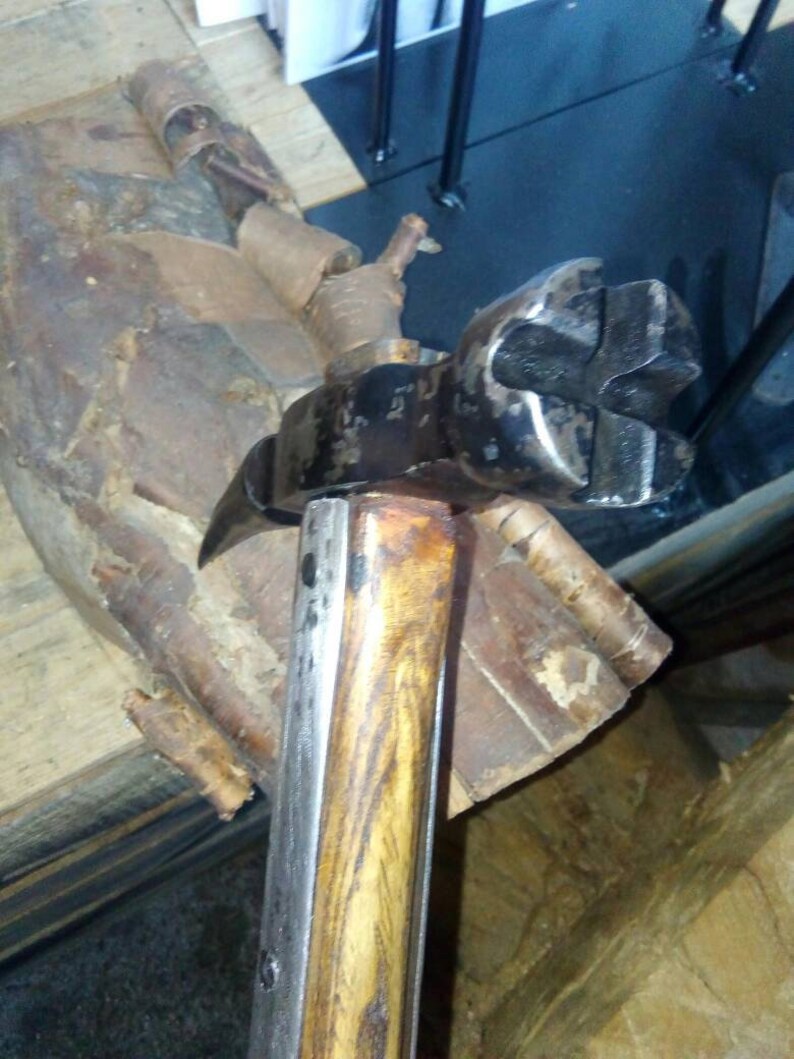 Steel war Hammer forged steel Warhammer