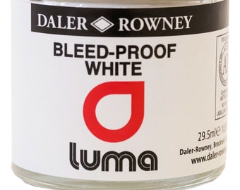 Daler Rowney Luma tinta blanca a prueba de sangrado 29,5 ml