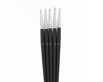 Silicone Colour Shaper Tool Set of 5 for Paint & Pastel