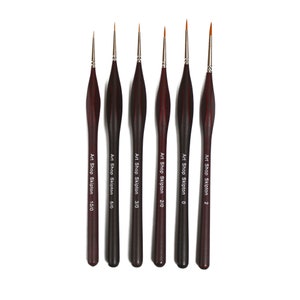 12 Small Detail Paint Brushes Brush Set for Nail Art, Crafts
