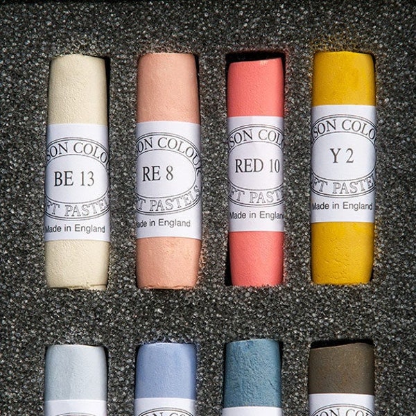 Unison Colour Hand-Made Artist Soft Pastel Sets of 8