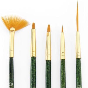 Royal & Langnickel Fine Detail Miniature Paint Brush Set 5pc