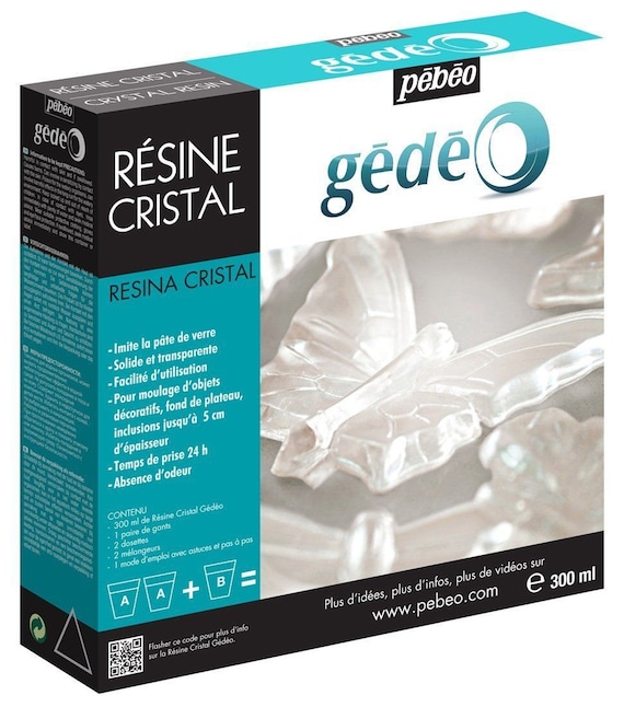 Pebeo Gedeo Clear Crystal Resin Kit 