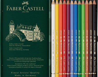 Faber-Castell Polychromos Colour Pencil 12 Tin