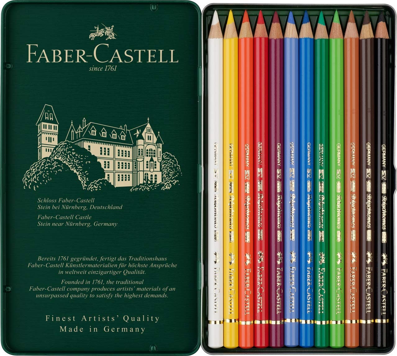 Faber Castell - Set de arte para niños, Set de Esenciales del Artista,  Colores Variados