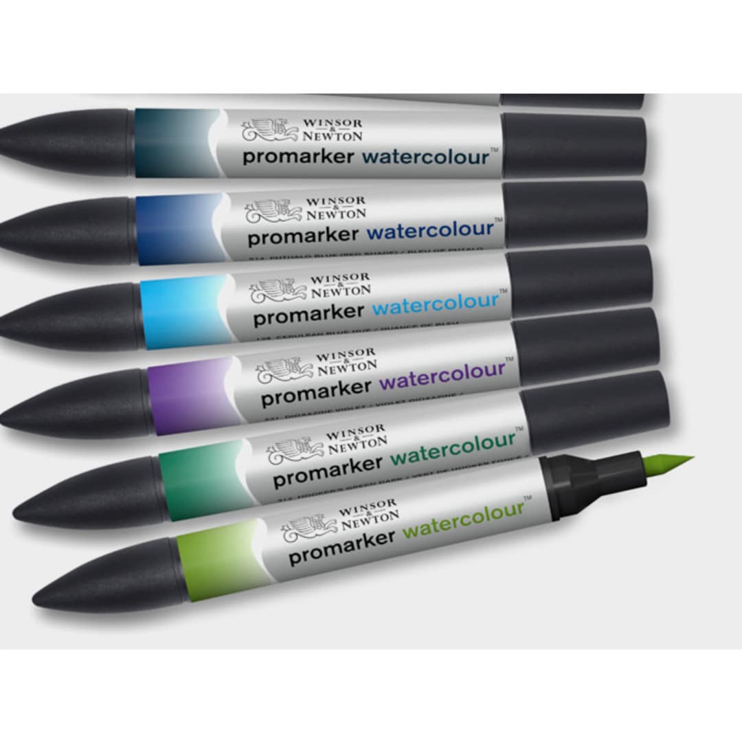 Winsor & Newton Promarker 0203621 Sky Blue - 3 Piece