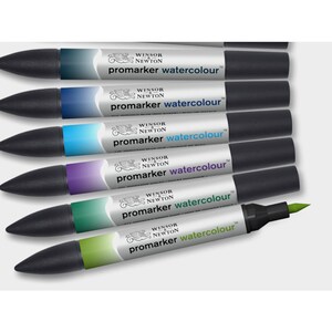 Winsor & Newton Promarker akvarellpenna med dubbel spets bild 1