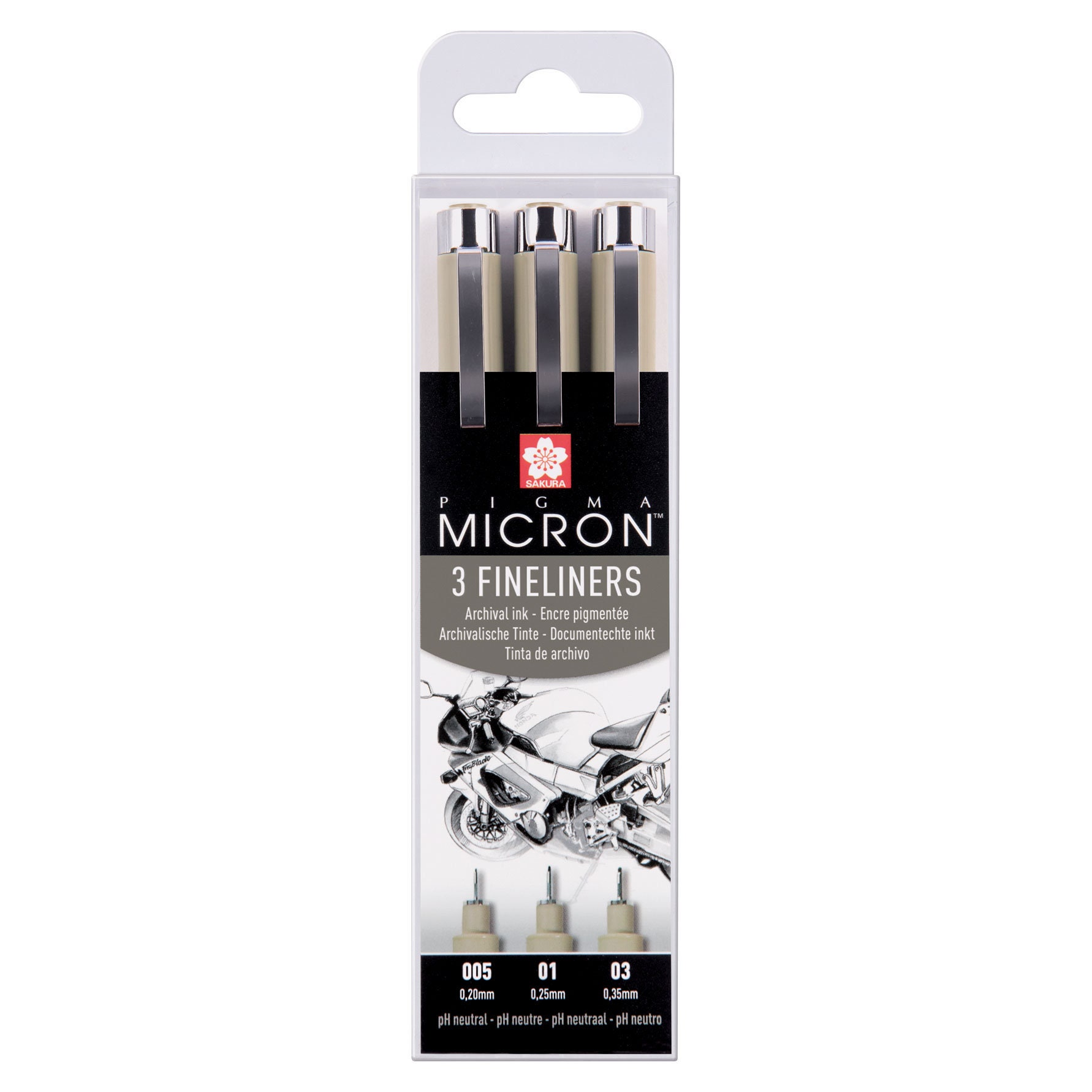 Sakura Pigma Micron Black Fineliner Archival Pen Set of | Etsy New Zealand