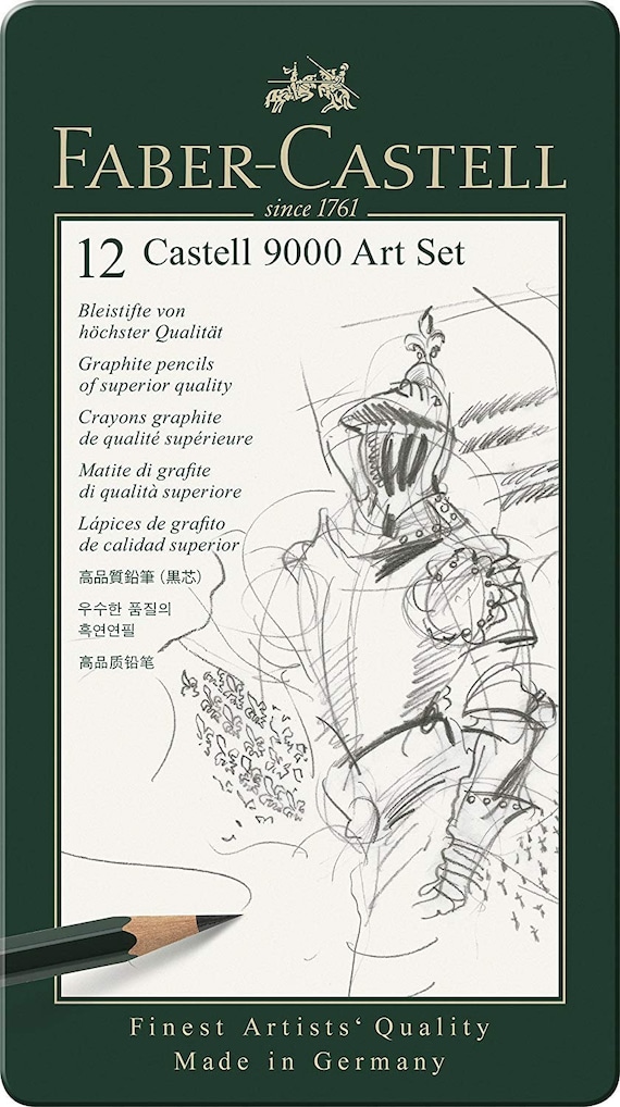 Faber-Castell Castell 9000 Jumbo Sketch Set