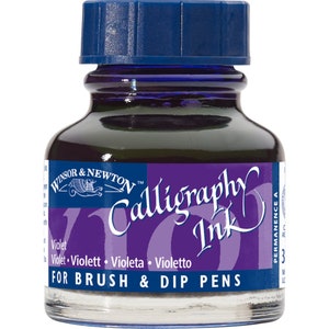 Glass Dip Pen Ink Fountain Pen Stylish Glass Calligraphy Pen 