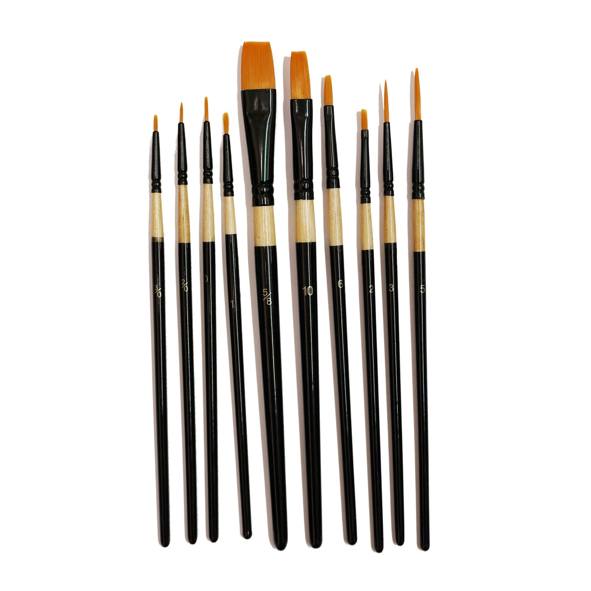 Art Advantage Brush Set Nylon With Holder 12pc