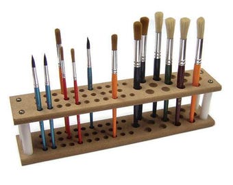 Major Brushes MDF Wood Paint Brush Stand