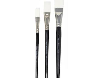 Major Brushes Zachte synthetische sabelmarterkwast, set van 3 inch
